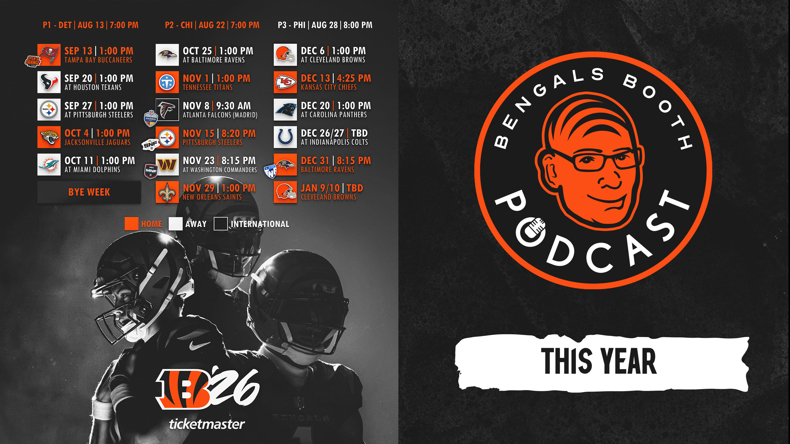 Bengals Booth Pod