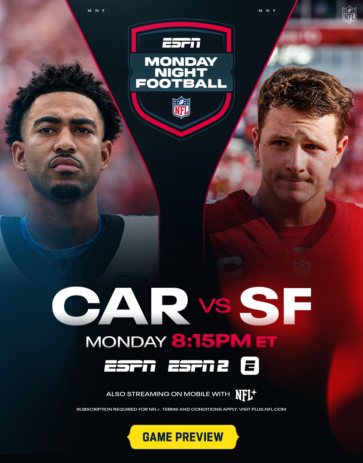 MNF Week 12 Look Ahead