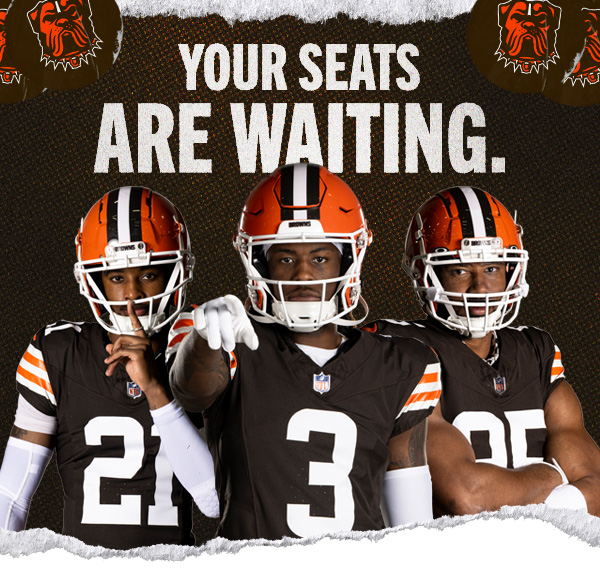 Your Browns Season Ticket Seats Are Waiting.