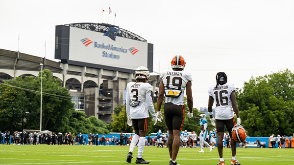 Image: Browns at Carolina Panthers Practice