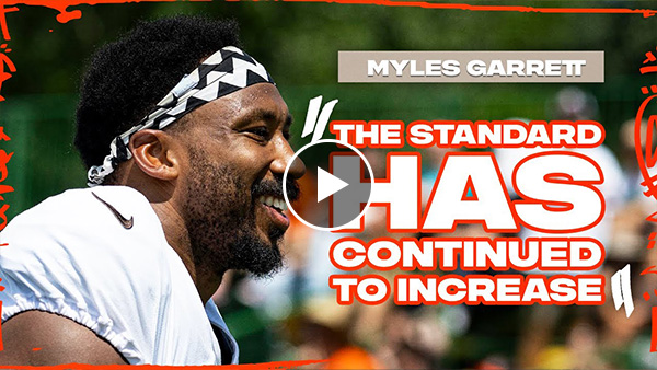 Watch: Myles Garrett Press Conference