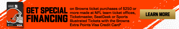 Browns Extra Points Visa Credit Card