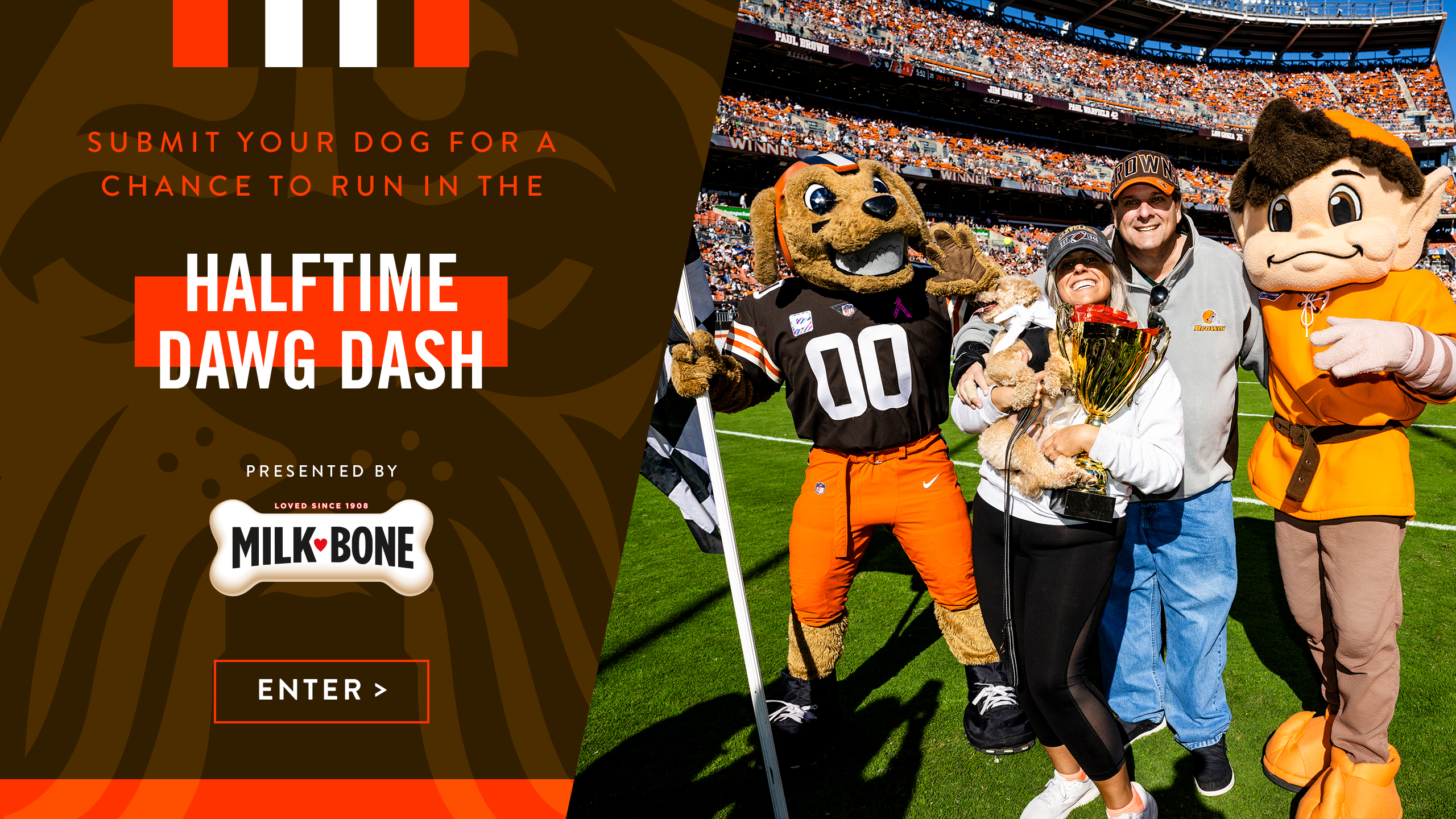 Contest: Halftime Dawg Dash