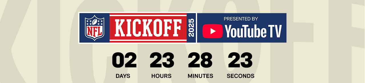 Live Countdown to Kickoff, Celebrate Your Team This Season And Get Ready For Kickoff 2025