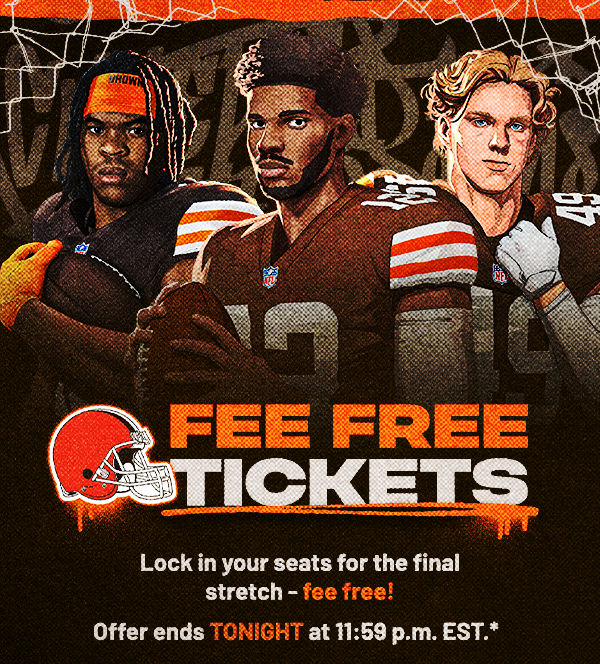Fee Free Tickets. Lock in your seats for the final stretch - fee free. Offer ends tonight at 11:59 p.m. EST.