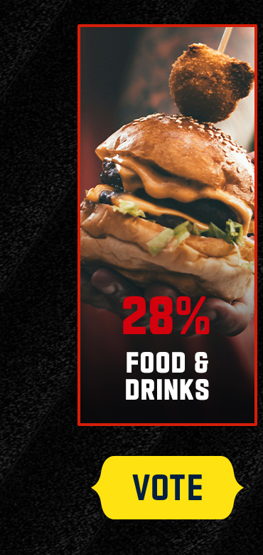 Food & Drinks. Vote.