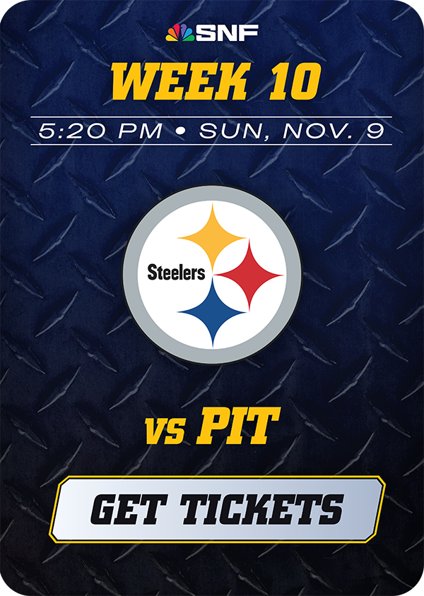 Chargers vs. Steelers - Week 10