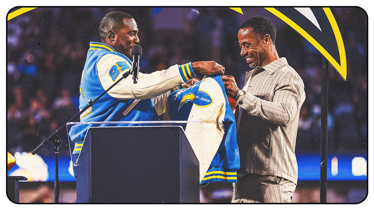 Rodney Harrison Chargers Hall of Fame Induction Ceremony