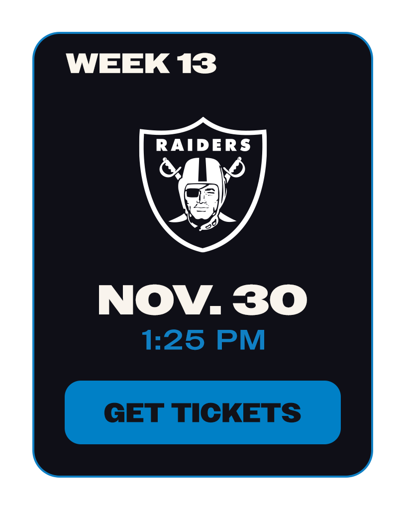 Get Tickets: Chargers vs. Raiders - Week 13