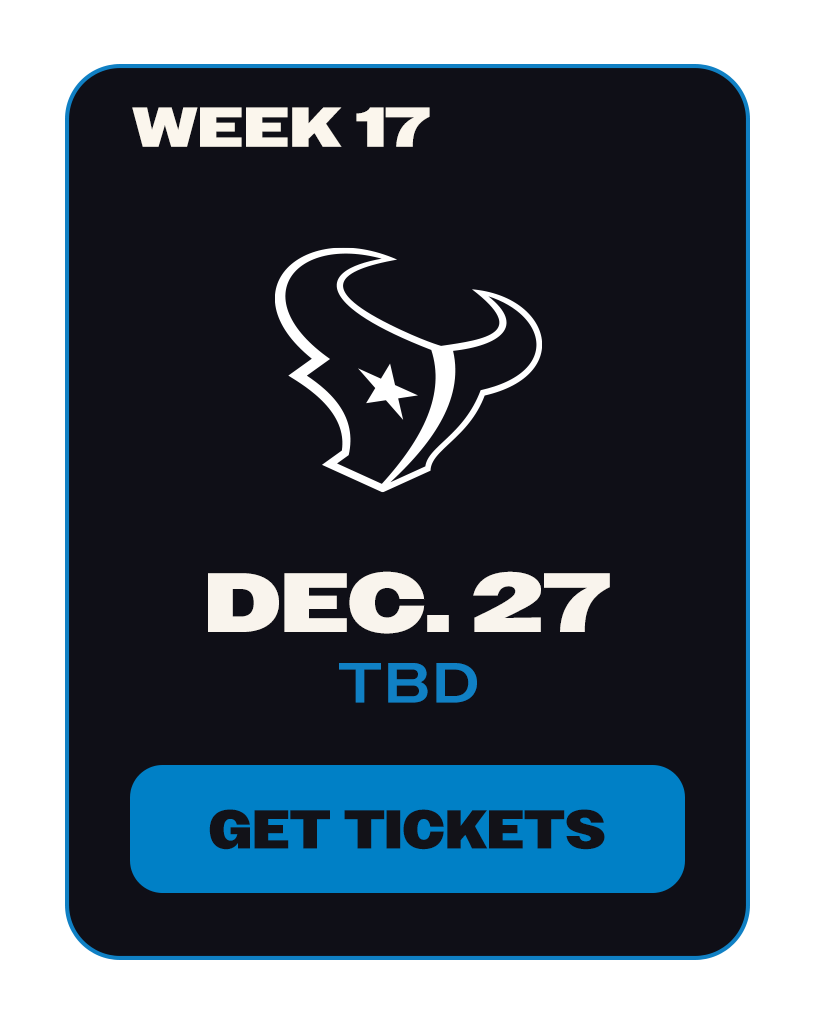 Get Tickets: Chargers vs. Texans - Week 17
