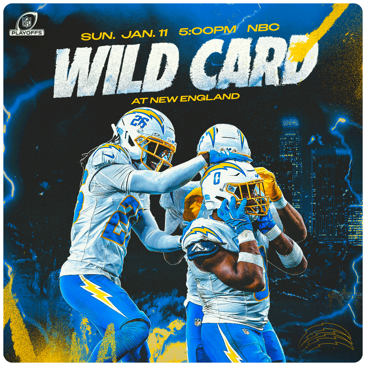 Wild Card Matchup Set!