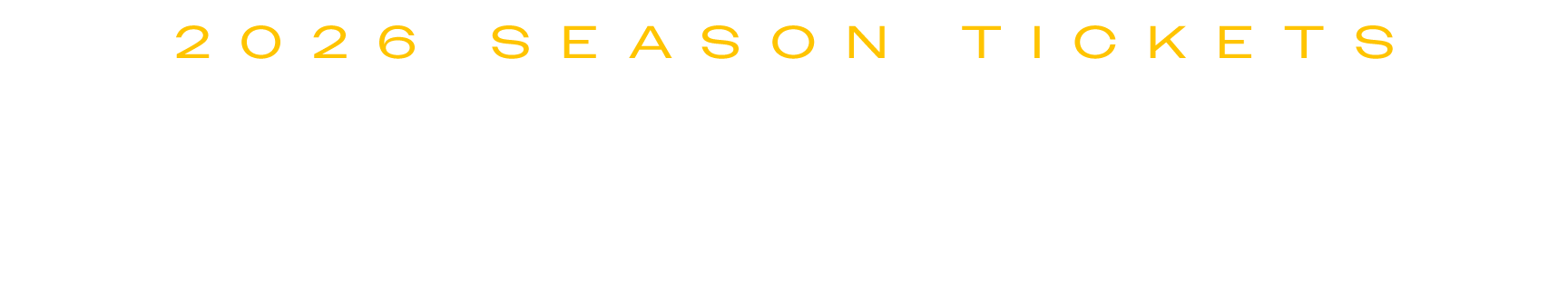 Chargers 2026 Season Tickets
