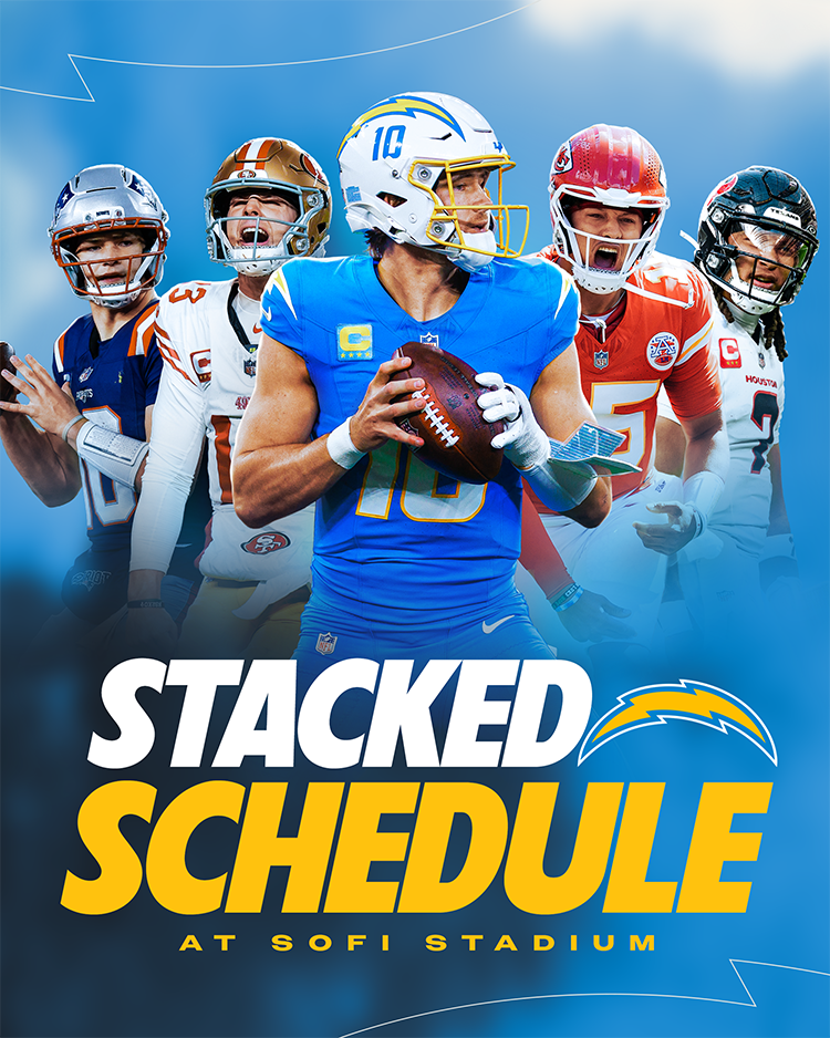 Stacked Schedule at SoFi Stadium