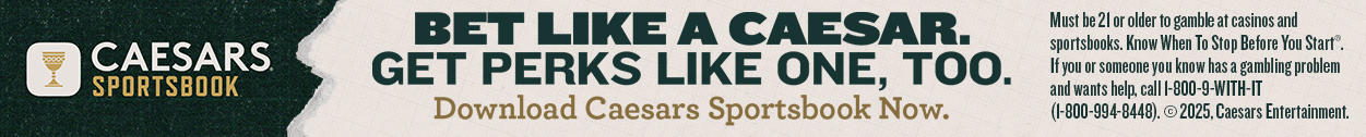 Bet like a Caesar. Get perks like one too. Download Caesars Sportsbook now.