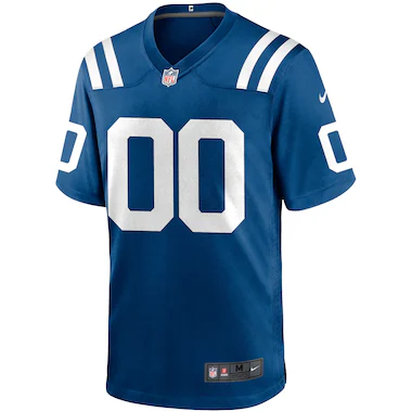 Nike Royal Custom Game Jersey