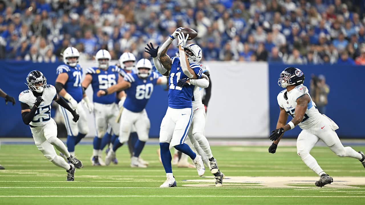 The Colts have the best offense in football, but not having a 100-yard receiver yet is a feature, not a bug. Tap to read now.
