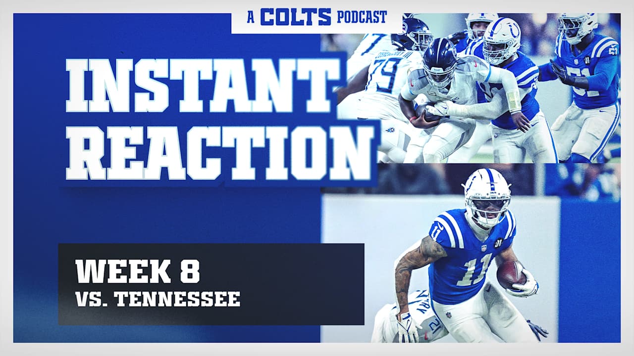 Instant Reaction: Colts take down Titans as Jonathan Taylor continues to make history. Tap to listen now.
