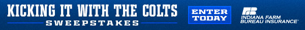 Kicking It with the Colts for the ultimate gameday experience! You and up to 3 guests could win the opportunity to be up close near the tunnel to watch the Colts take the field before kickoff! Tap to enter now.