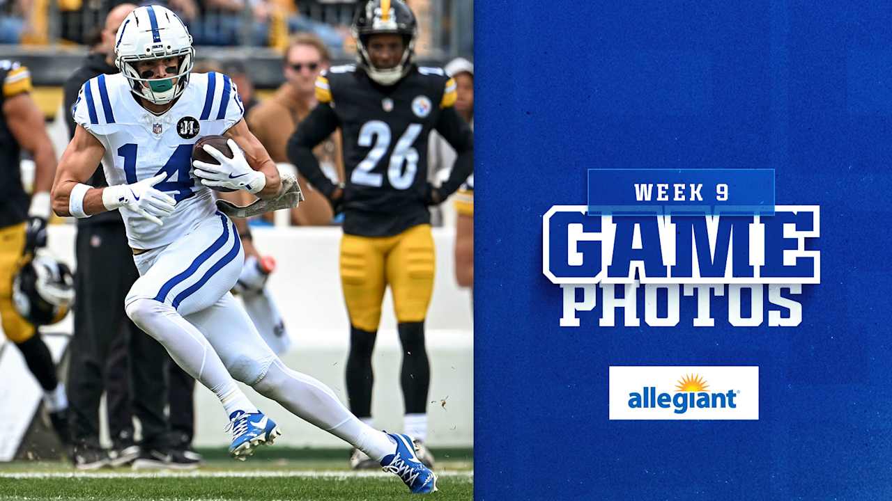 Tap to view the Colts at Steelers in game photo gallery.
