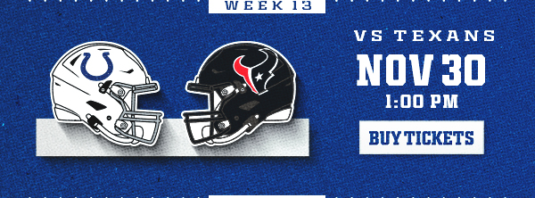Colts vs Texans Tickets