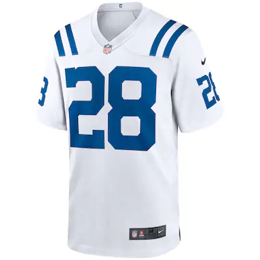 Nike Jonathan Taylor White Game Jersey
