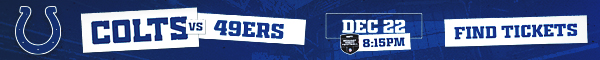 Tap to find tickets to Monday Night Football versus the 49ers on December 22!