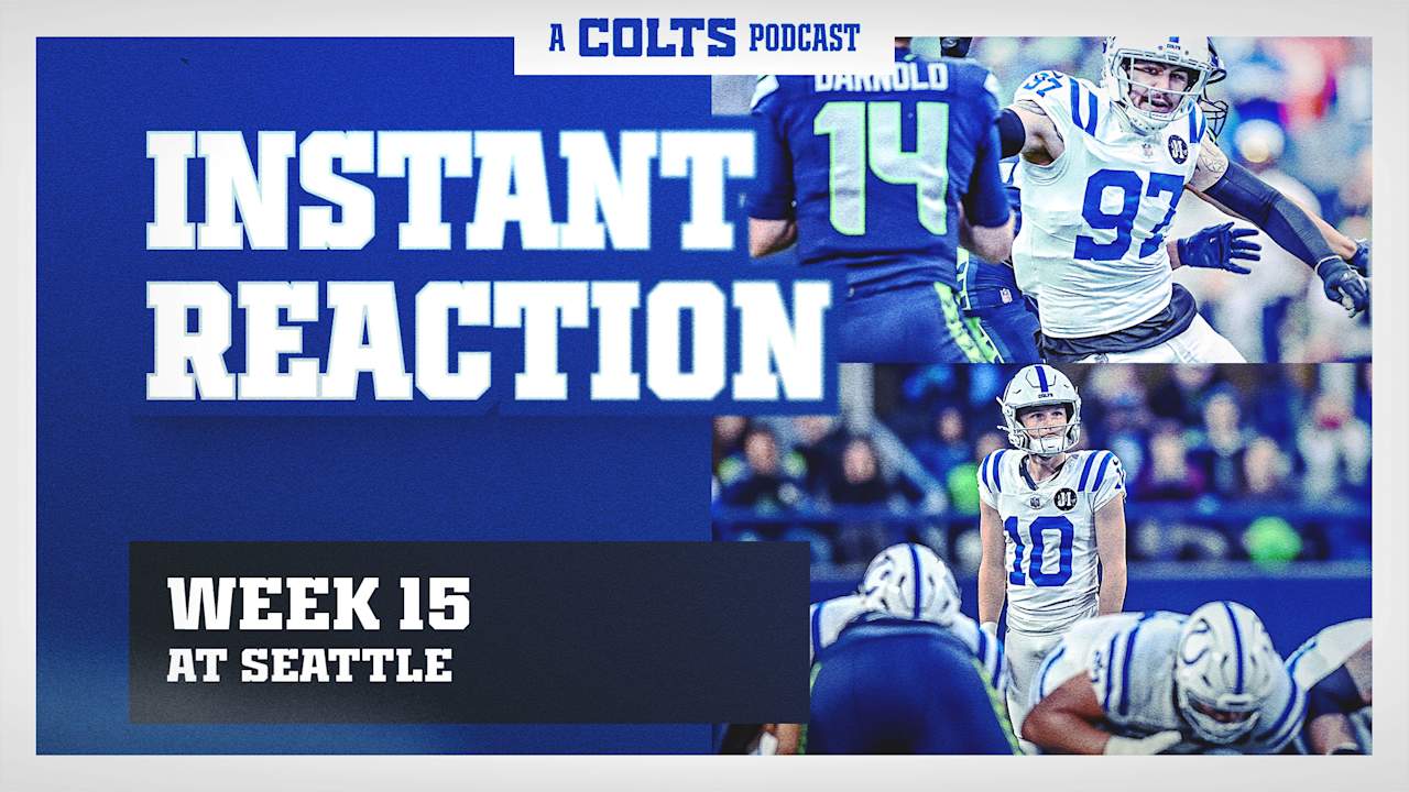 Instant Reaction: Philip Rivers returns to NFL, Colts drop hard-fought game to Seahawks. Tap to listen now.