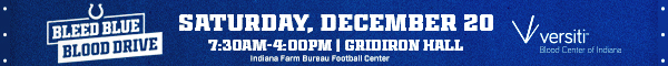 Join us at Gridiron Hall on December 20 for our Bleed Blue Blood Drive! Tap to learn more.