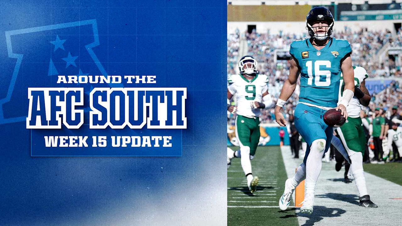 Around the AFC South: Around the AFC South: Texans and Jaguars both score 40+, Titans fall to 49ers. Tap to read more now.