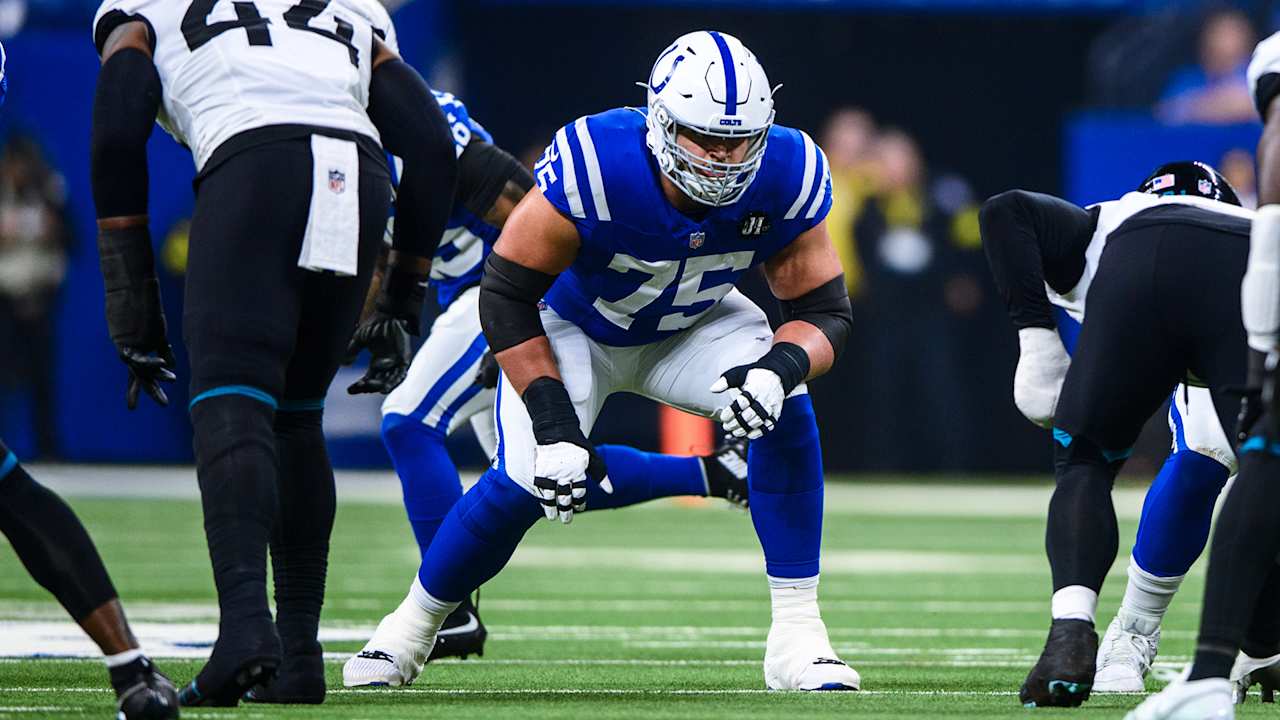 2025 Colts Rookie Review: Jalen Travis on adapting to playing right tackle, overall growth as a rookie. Tap to read more.