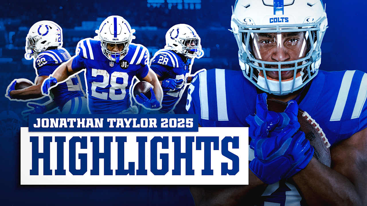 Jonathan Taylor highlights 2025 season. Tap to watch the video now.