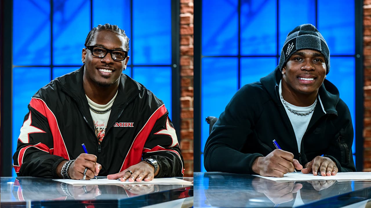How Akeem Davis-Gaither, Cam Taylor-Britt's relationships with Lou Anarumo made signing with Colts a 'no-brainer.' Tap for the details now.