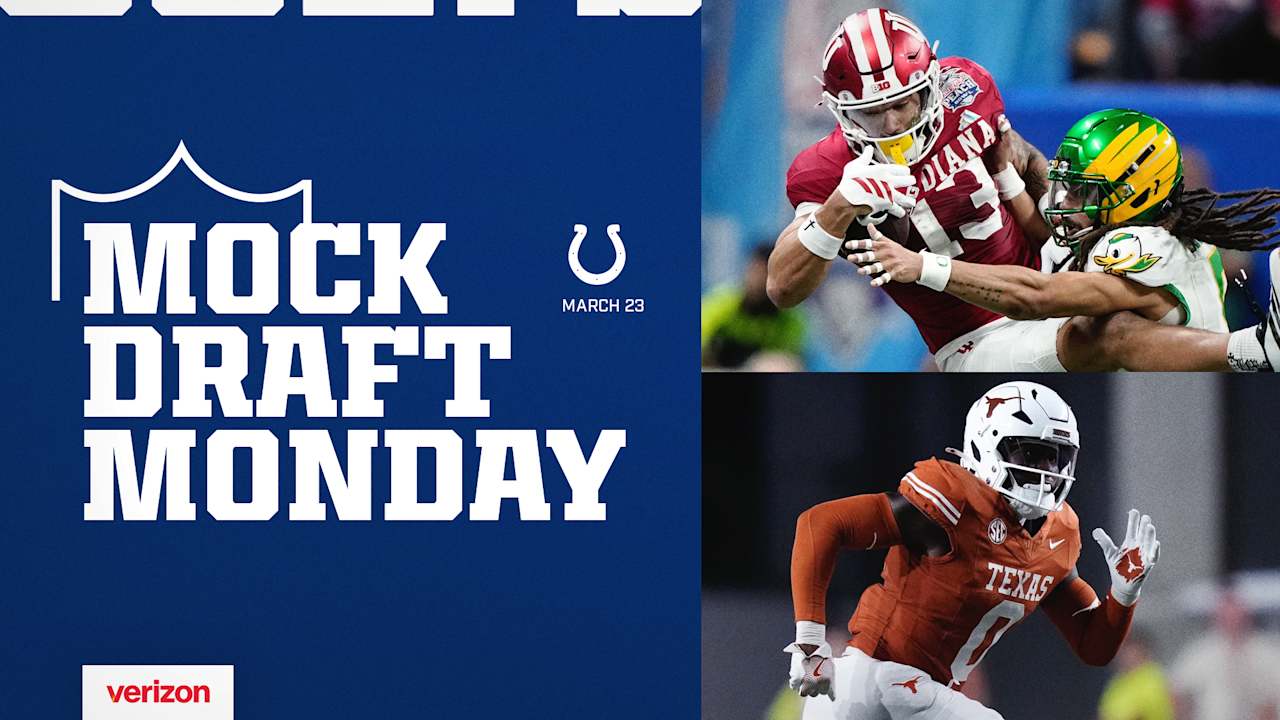 Colts 2026 Mock Draft Monday: One month away from NFL Draft. Tap to see more.