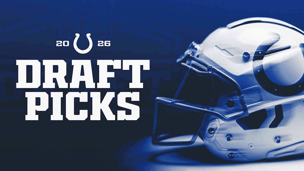 Colts' full 2026 NFL Draft picks announced. Tap to see the picks.