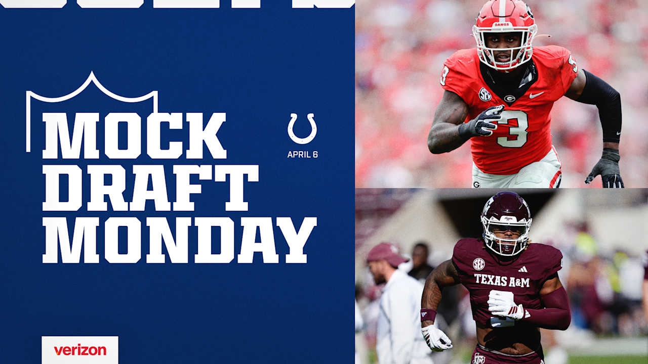 Two weeks until the NFL Draft. Tap to see our latest mock draft.