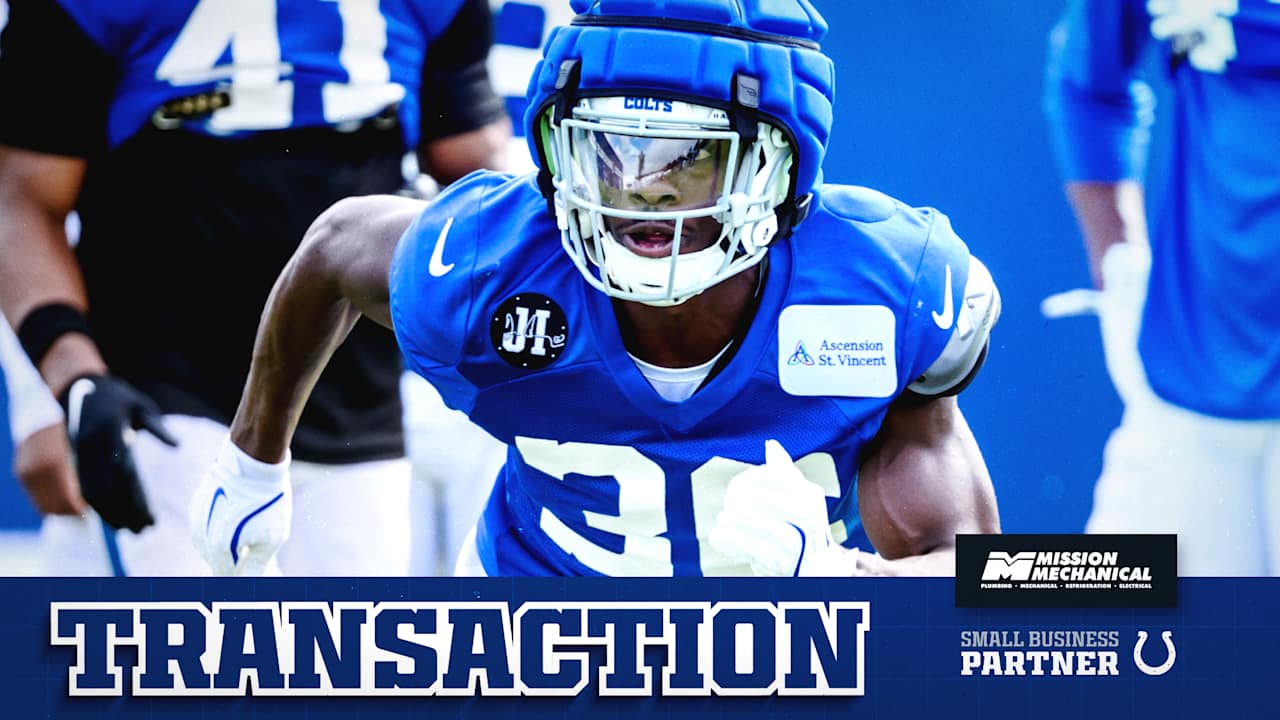 Colts place Safety Reuben Lowery III on reserve/retired list. Tap for the details here.