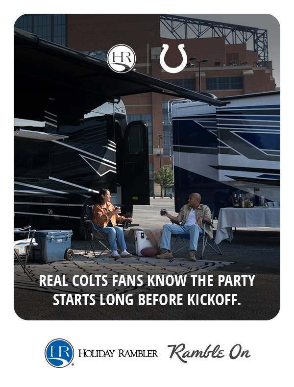 Whether you’re road-tripping, tailgating, or just out for a sunny cruise, Holiday Rambler has the right coach to make it special. Pack it up, invite your friends, and make it a day — or week — to remember. Tap to learn more now.