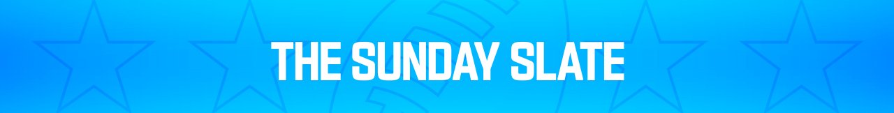 The Sunday Slate