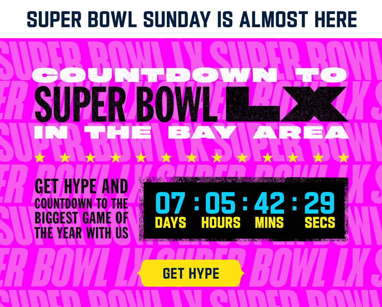 Super Bowl Sunday Is Almost Here