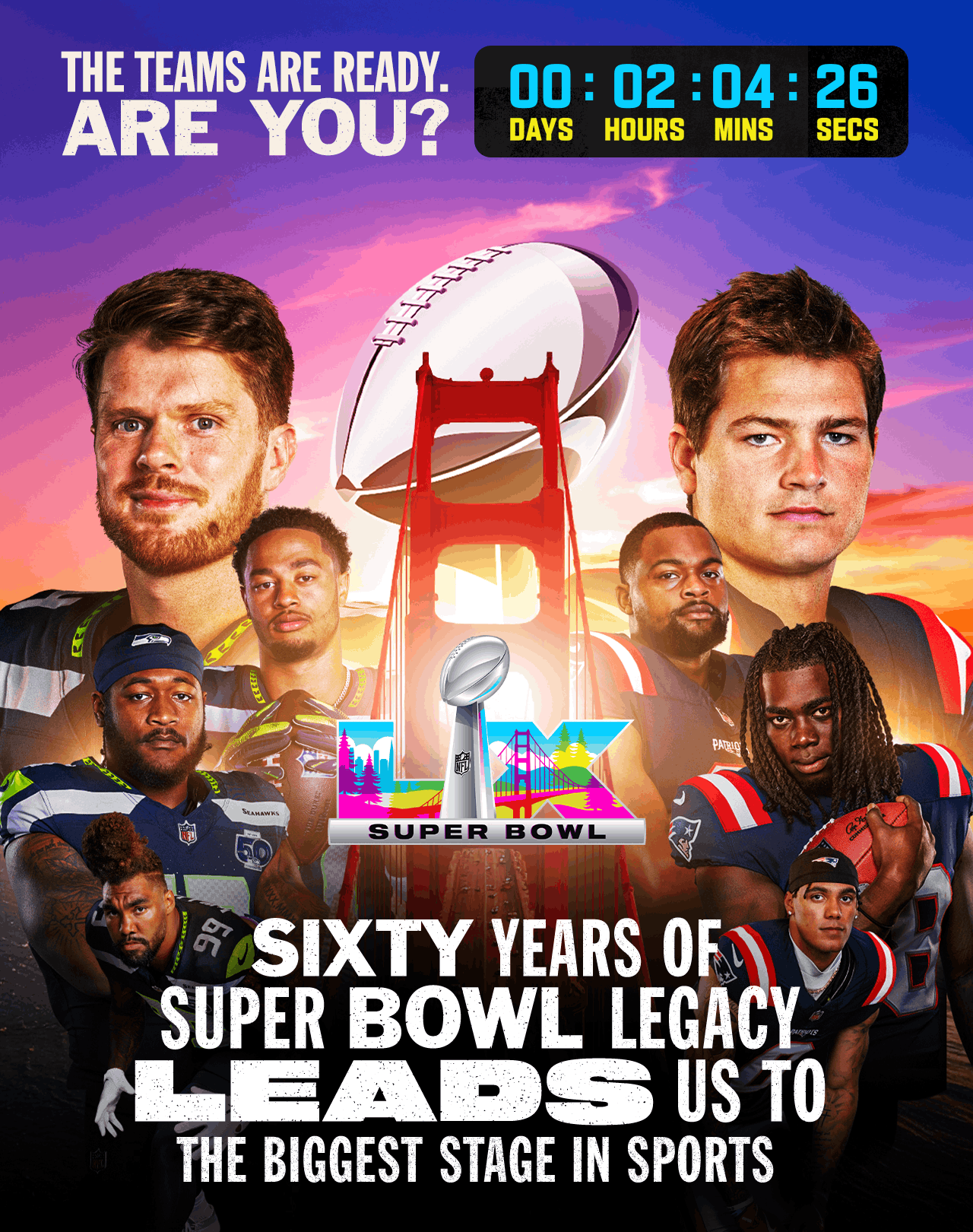 The Teams Are Ready. Are You?
