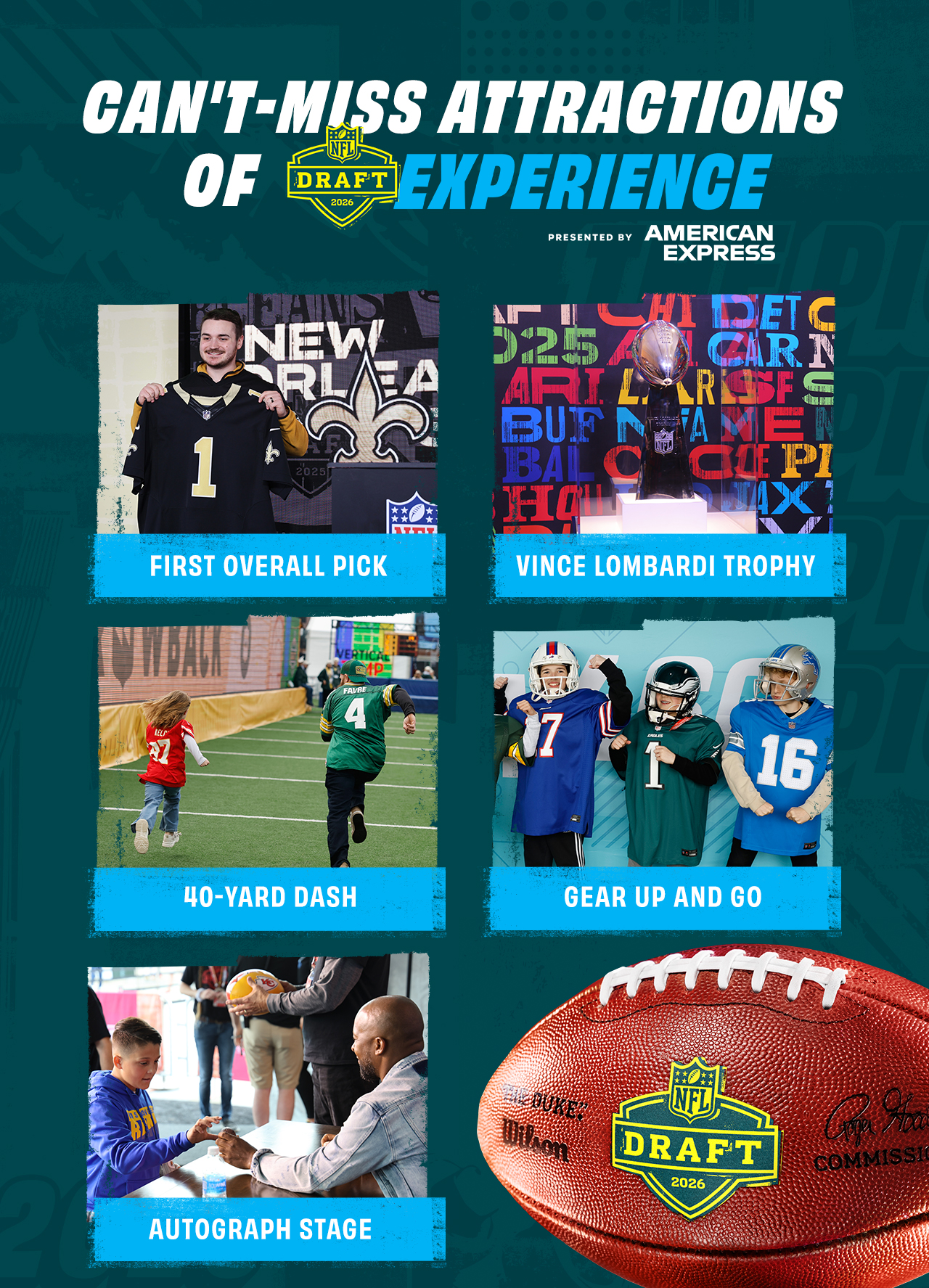 Can't-Miss Attractions Of The NFL Draft
