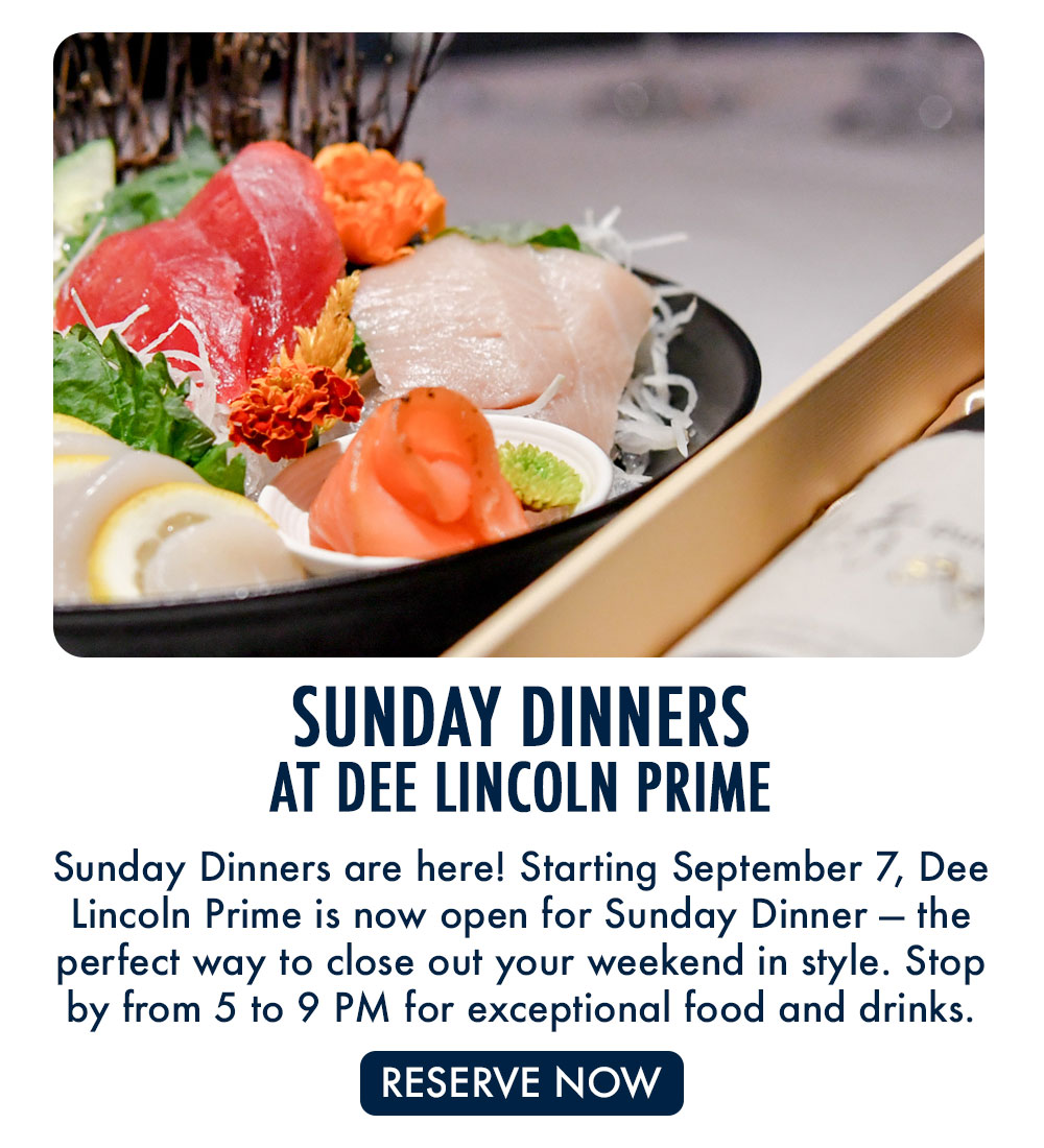 Sunday Dinner at Dee Lincoln Prime