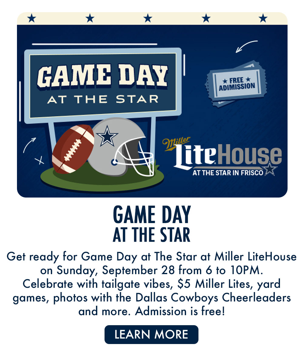 Game Day at The Star