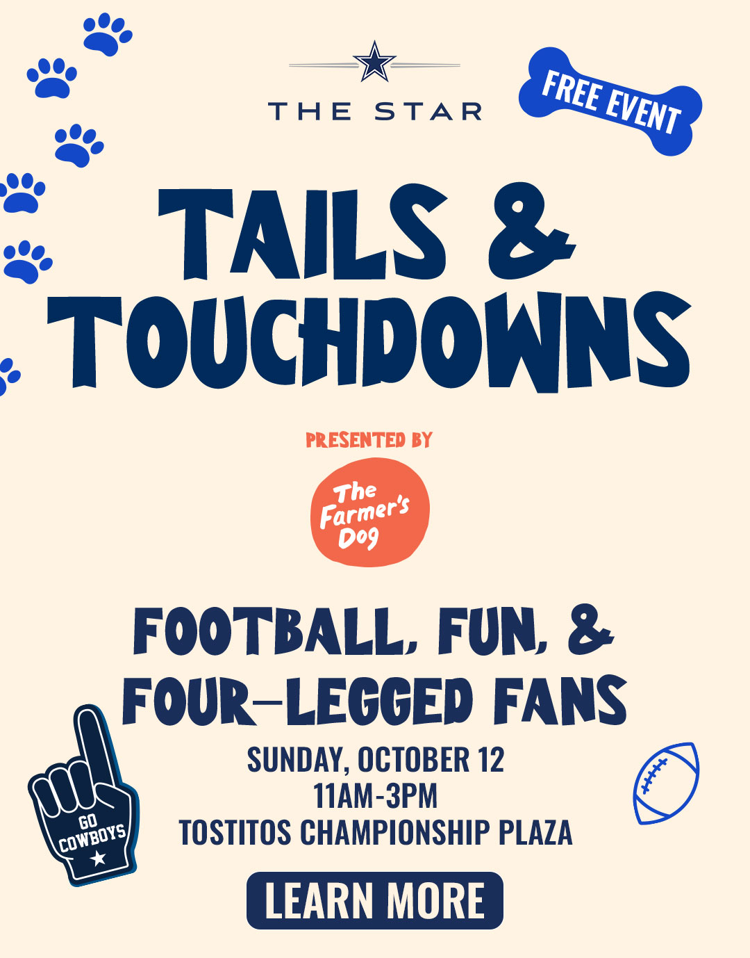 Tails & Touchdowns presented by The Farmers Dog