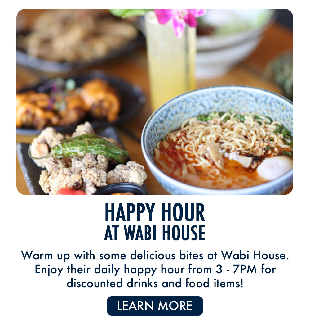 Wabi House Happy Hour