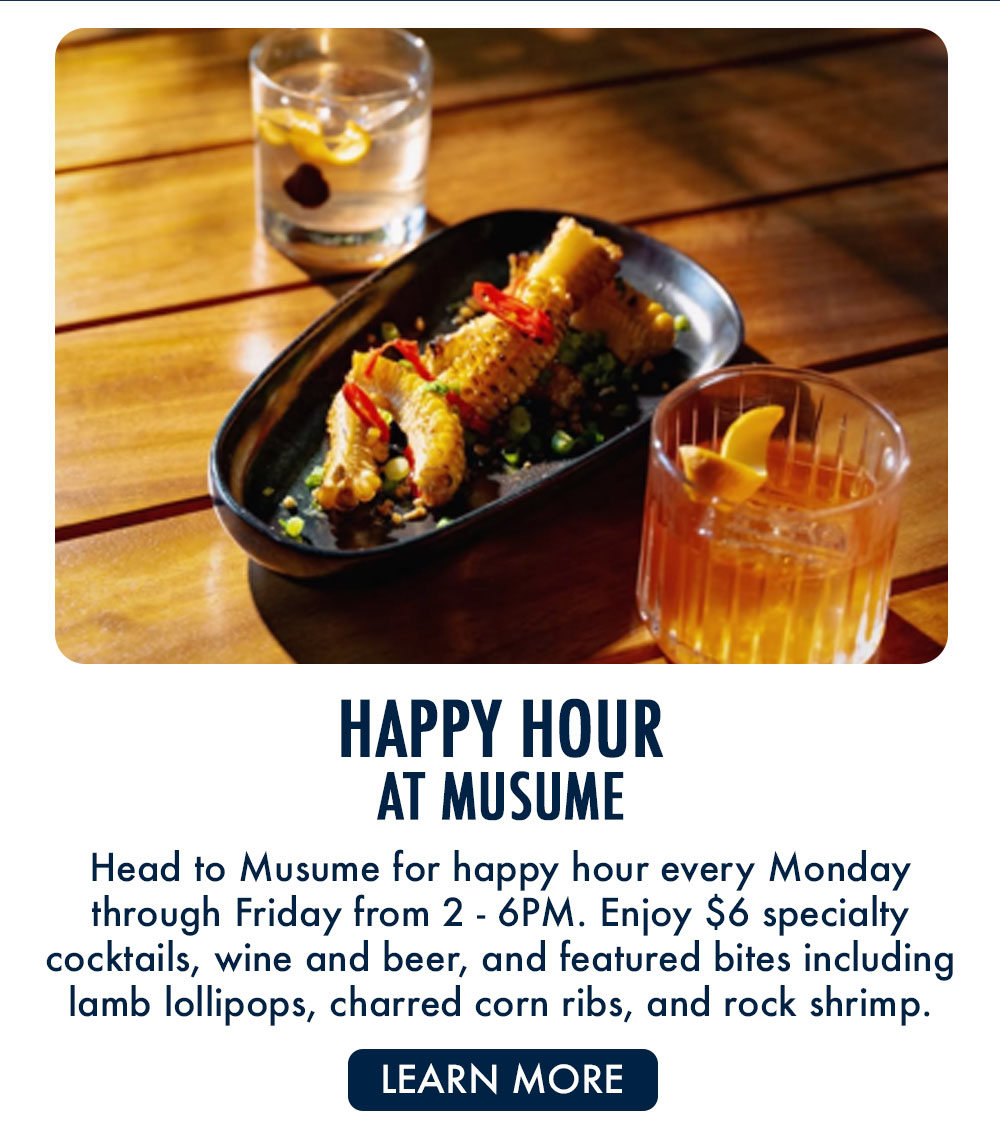 Happy Hour at Musume