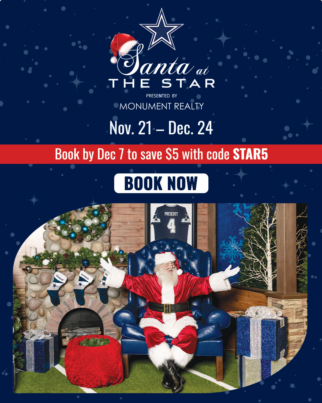 Santa at The Star presented by Monument Realty