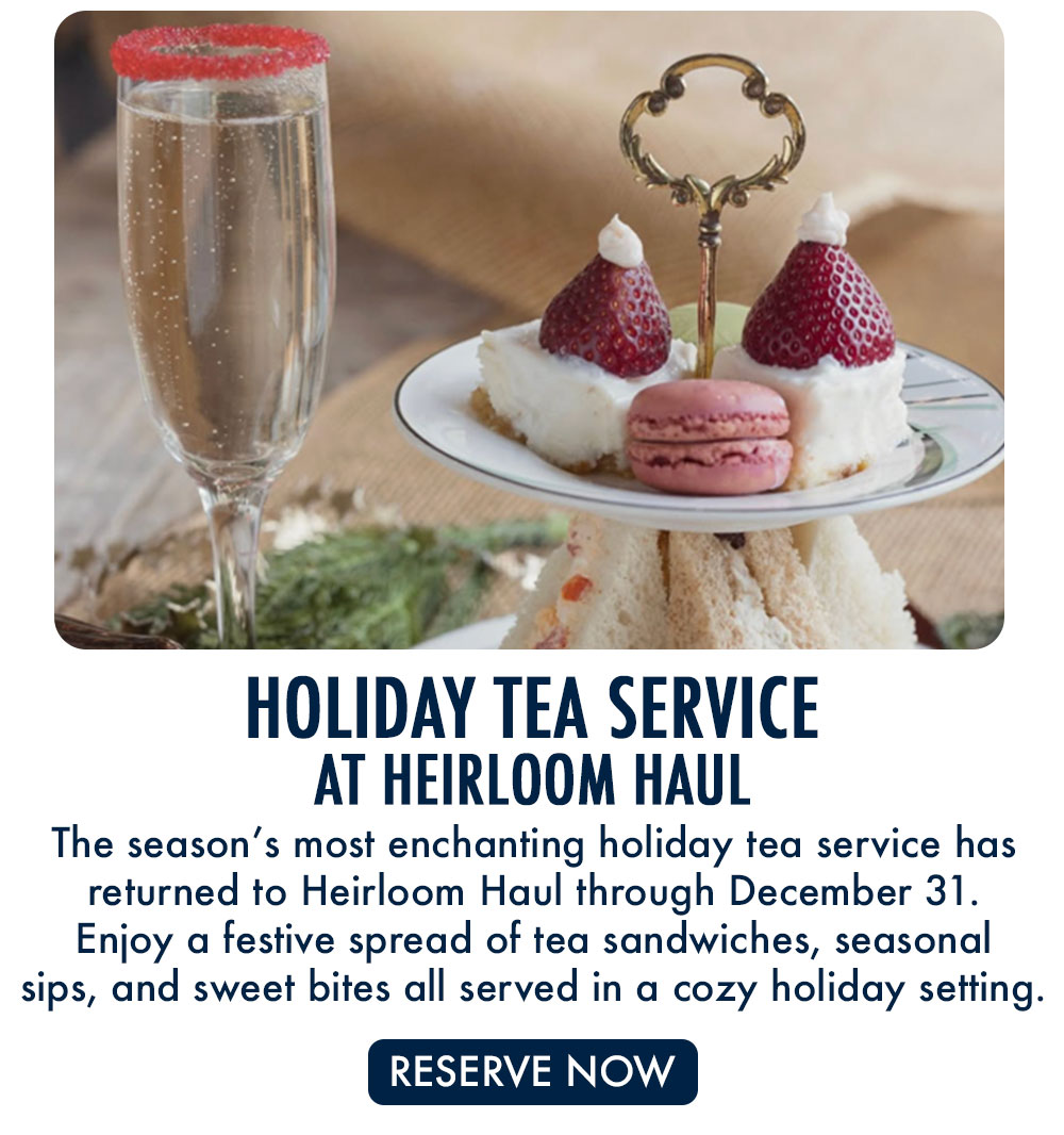 Holiday Tea at Heirloom Haul