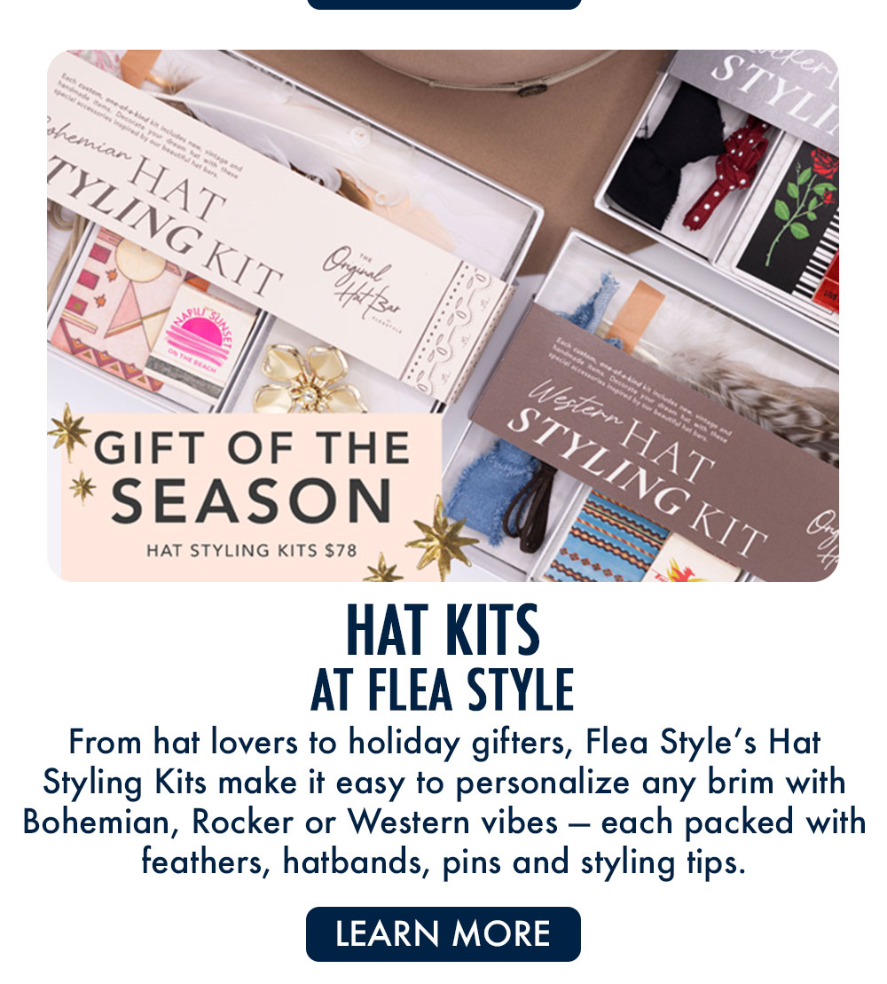Hat Kits at Flea Style