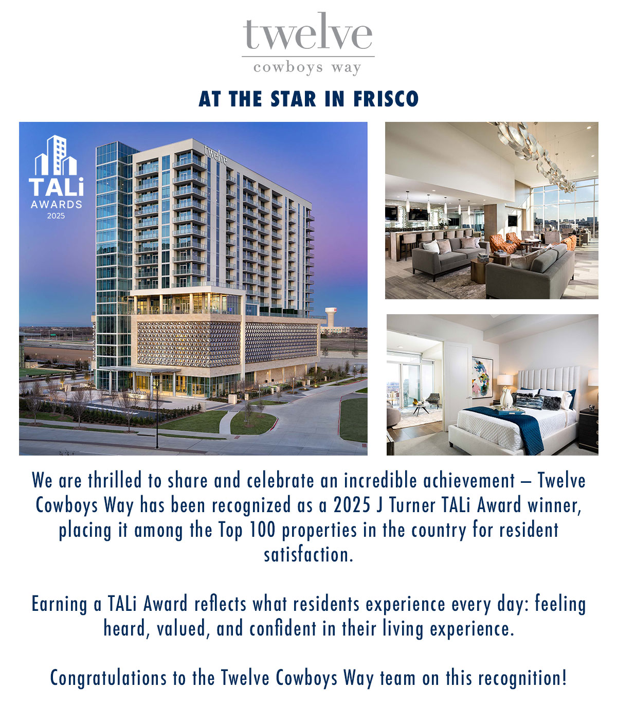 Twelve Cowboys Way - 2025 TALi Award Winner